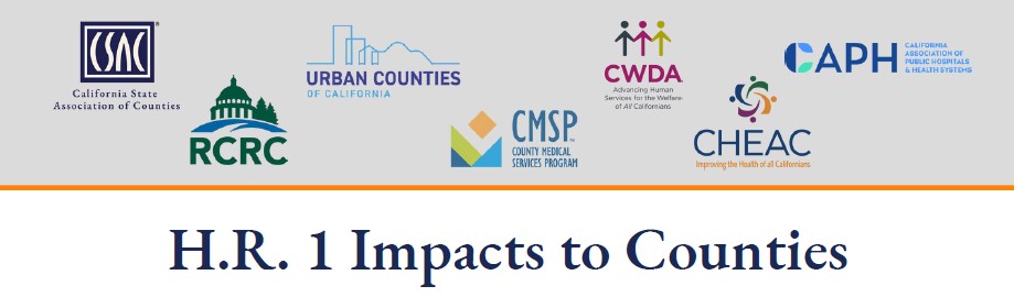 H.R. 1 Impacts to Counties